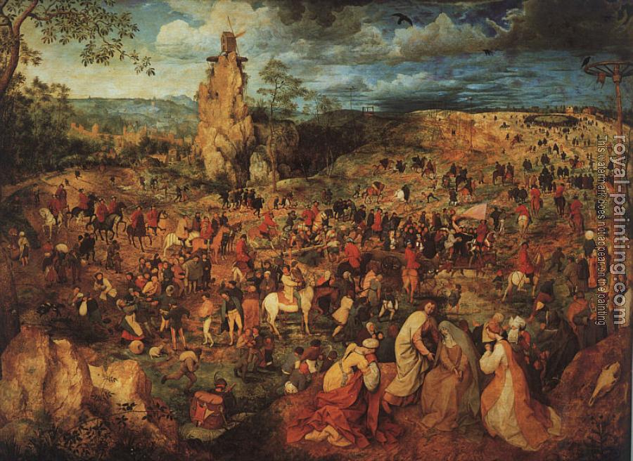 Pieter The Elder Bruegel : The Procession to Calvary